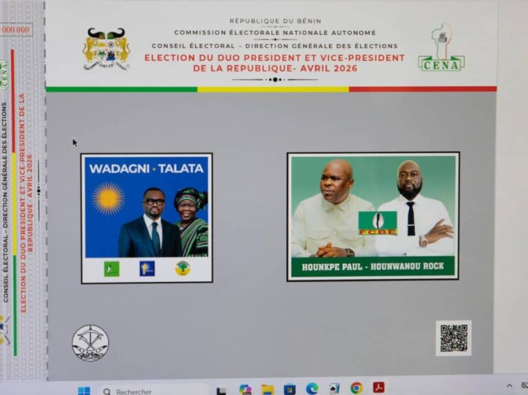 Présidentielle d’Avril 2026 au Bénin : Voici les grandes dates du processus électoral